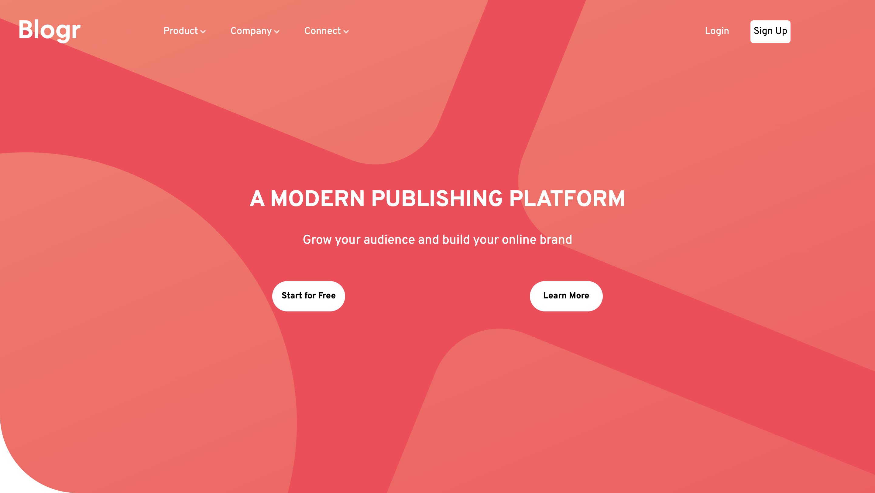Blogr Website